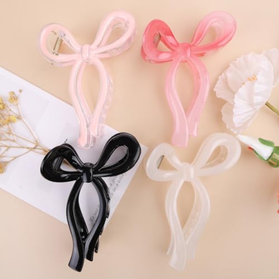 Women'S Accessories Accessorize - 4 Pcs Bow Hair Clips Elegant