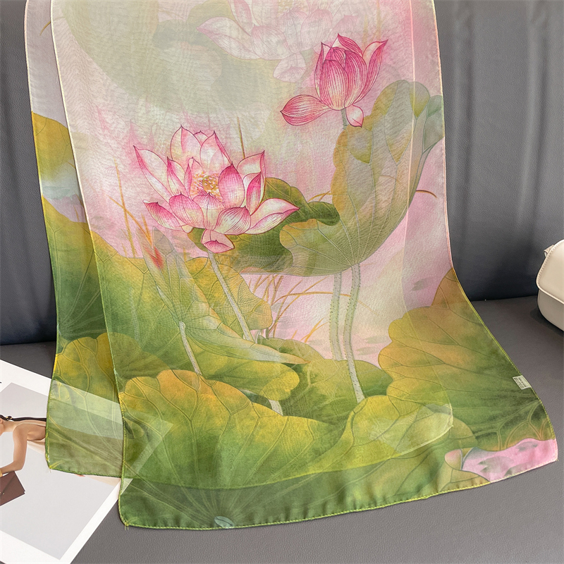 Women Accessories Brands - Luxury Brand Women Beach Scarf Georgette