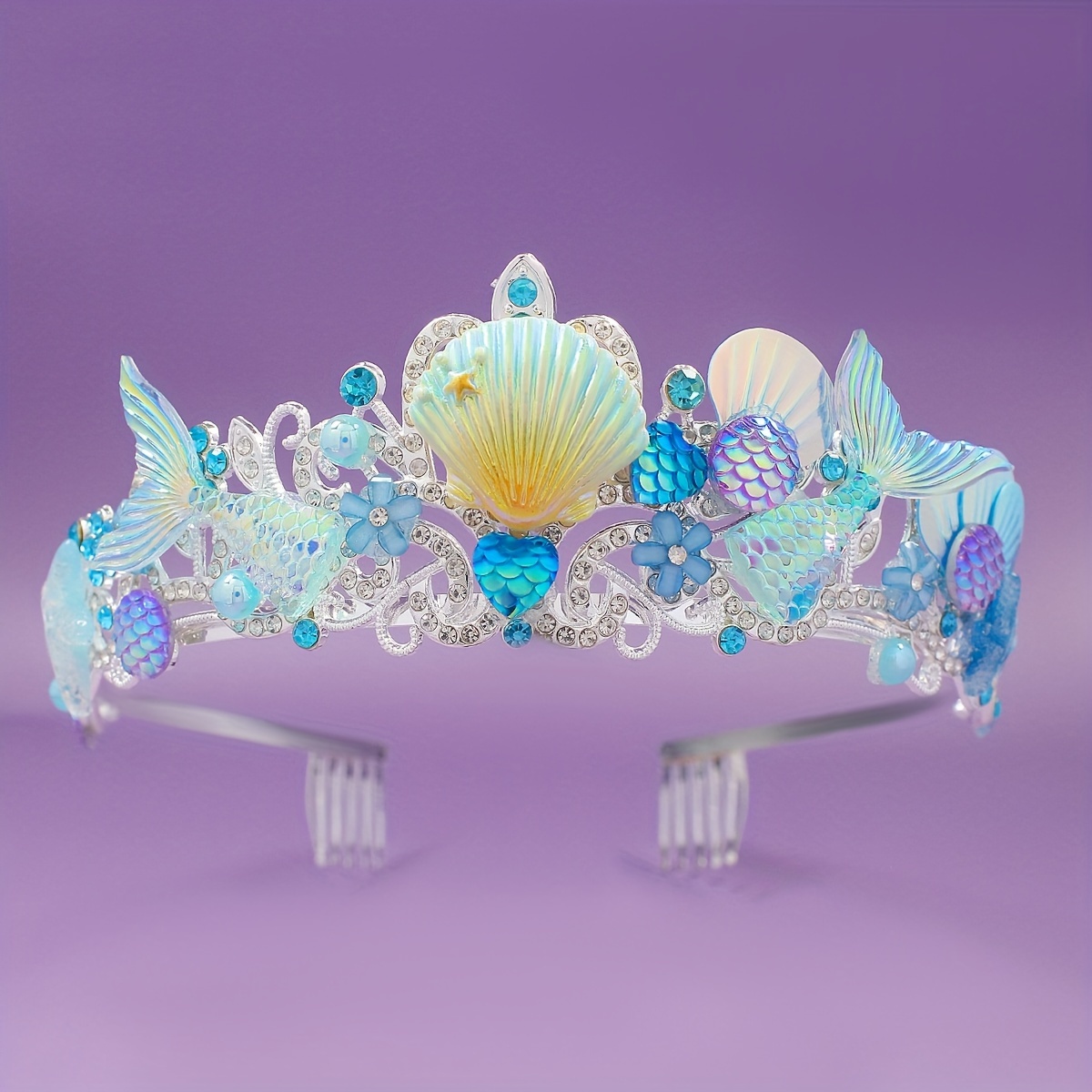 Women Accessories Gift - 2025 New Mermaid Hair Comb Crown