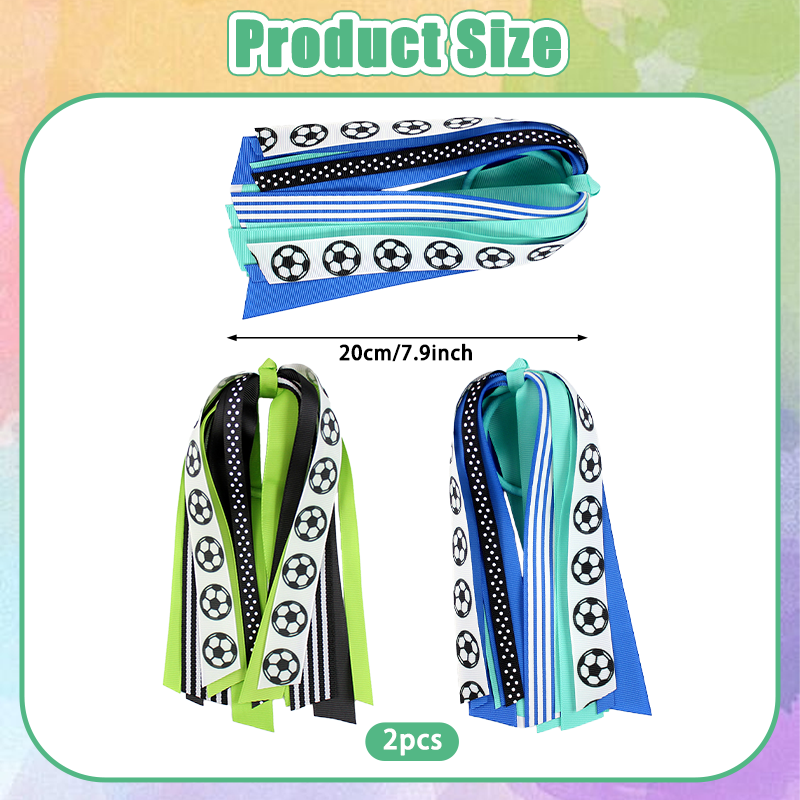 2-Pack of Football-Themed Pony - Women'S Accessories To Wear With Watch ulasan dan harga