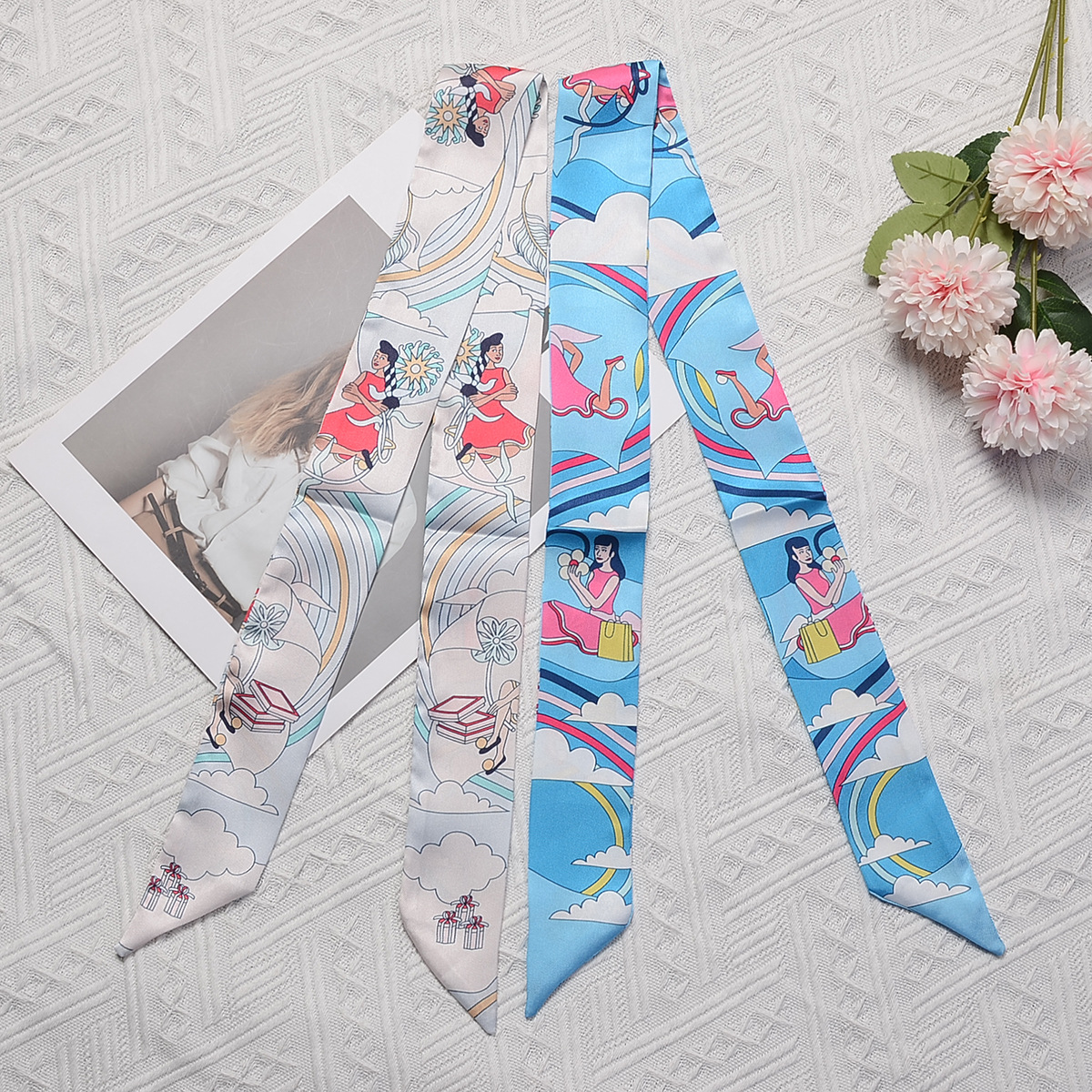 Women Hair Scarf 2024 New Bran - Women Accessories Brands ulasan dan harga