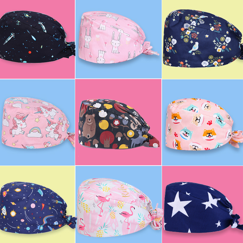 Clearance Pattern Scrub Cap Ti - Women Accessories Clearance ulasan dan harga