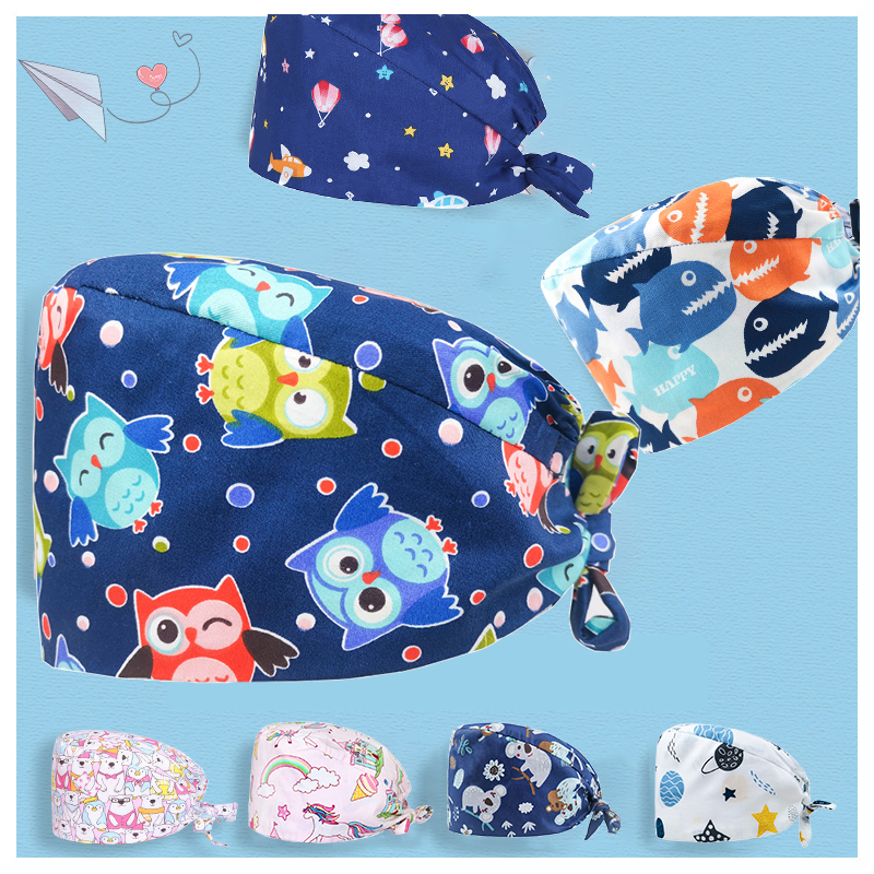 Clearance Pattern Scrub Cap Ti - Women Accessories Clearance ulasan dan harga