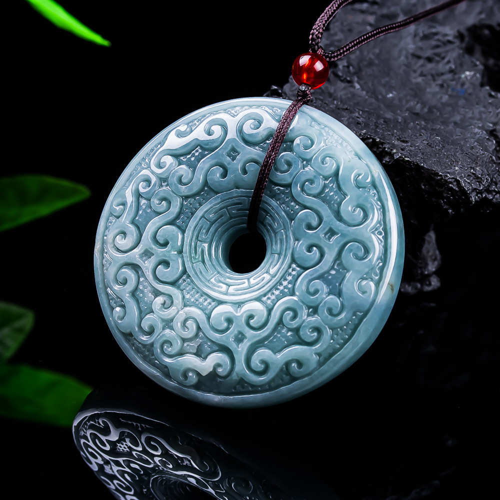 Natural Burmese Jadeite Flower - Women Accessories Gift ulasan dan harga