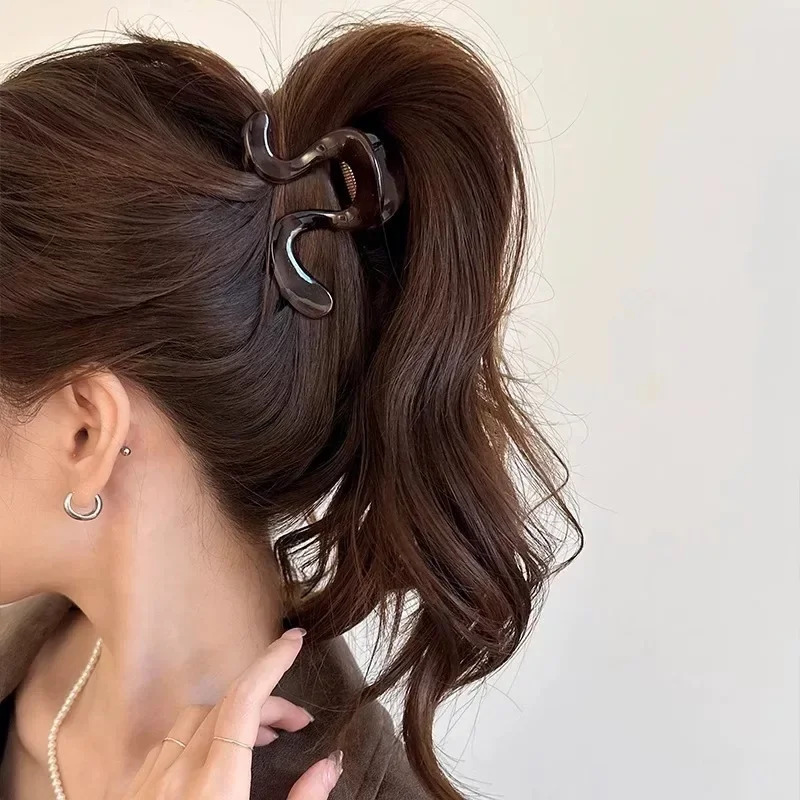Geometric Design Hair Claw Cli - Women Accessories Shop Design ulasan dan harga