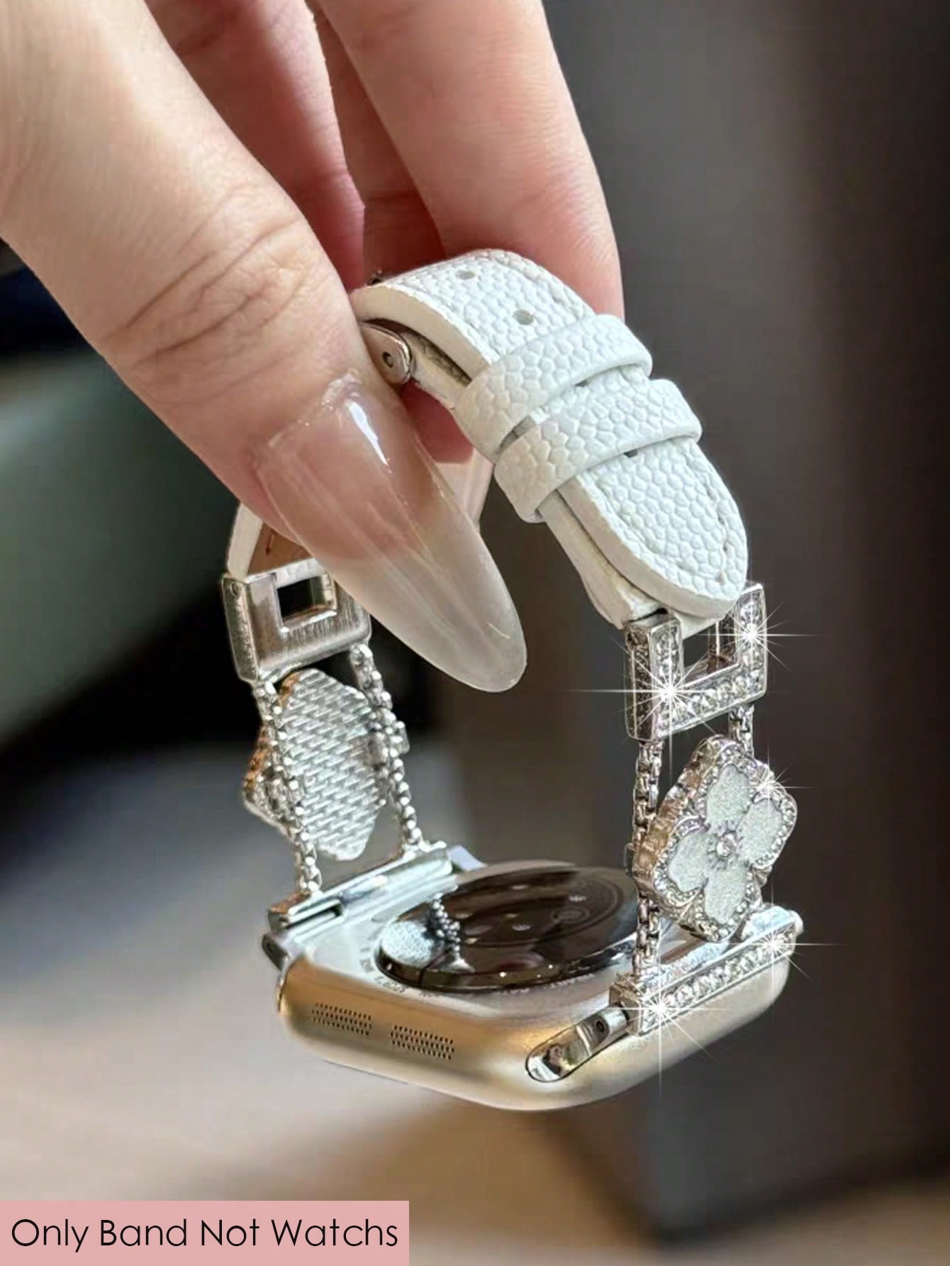 1pc New Women's White Genuine  - Women'S Accessories To Wear With Watch ulasan dan harga