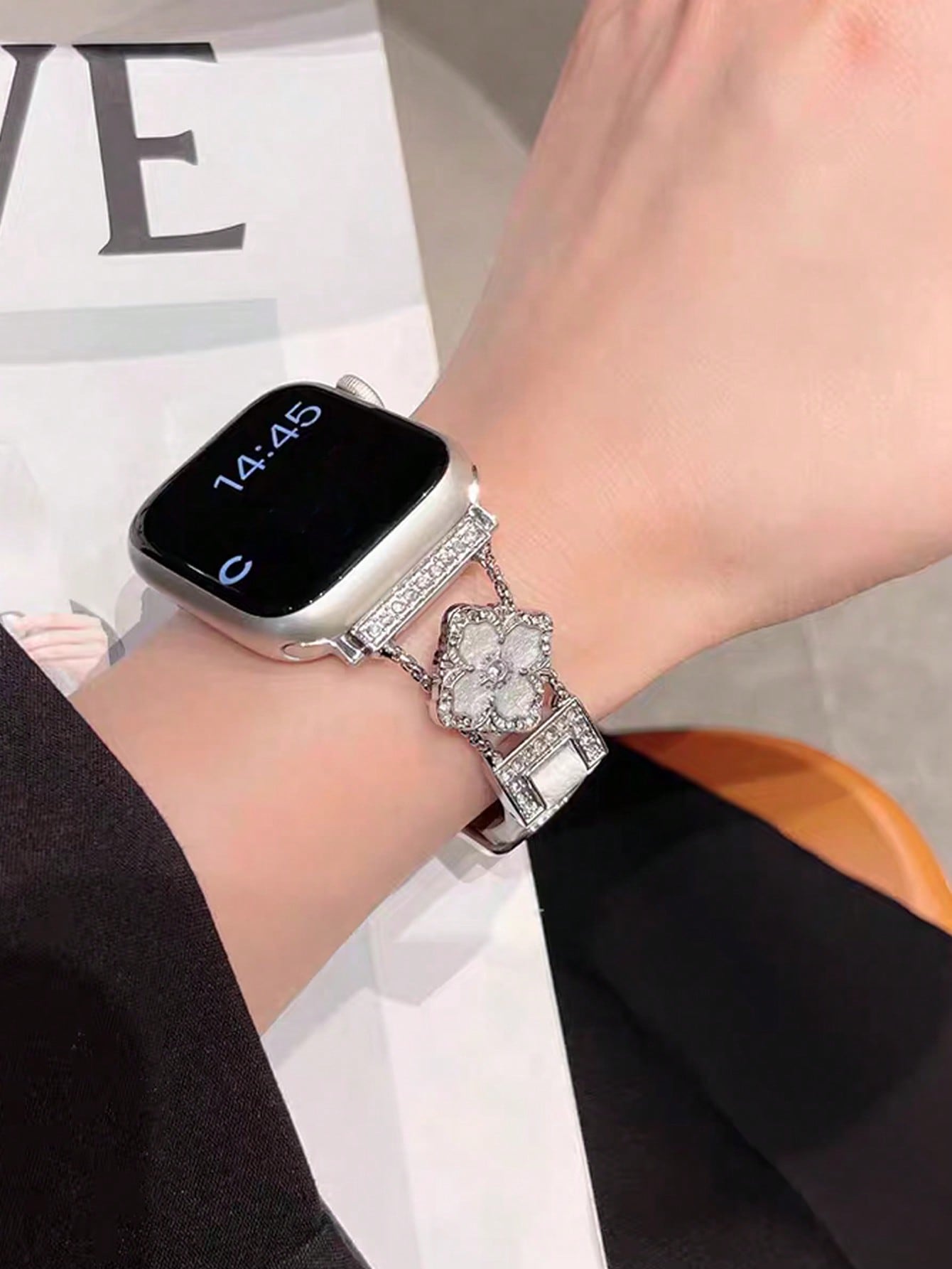 1pc New Women's White Genuine  - Women'S Accessories To Wear With Watch ulasan dan harga