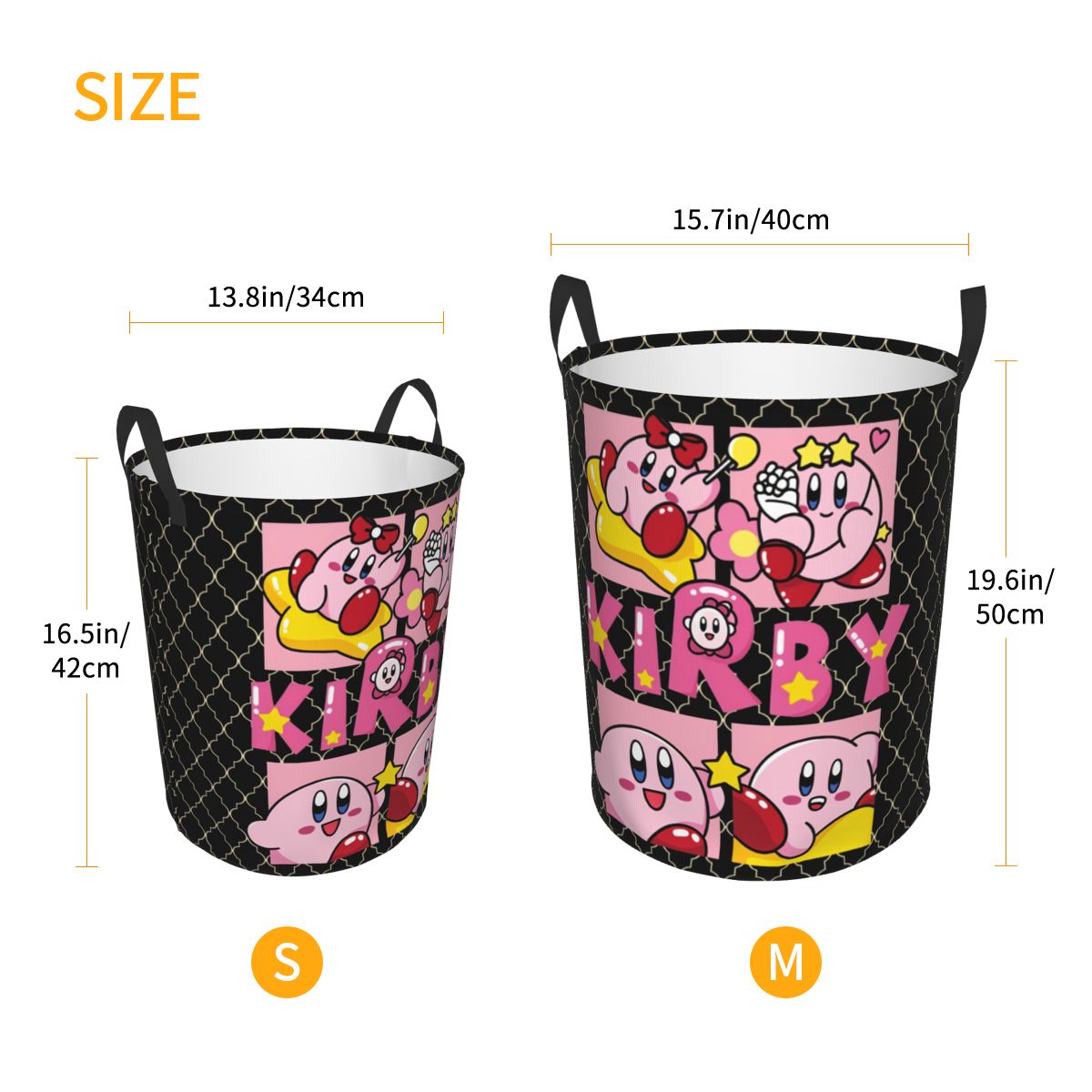 Anime K-Kirbys Laundry Hamper  - Women Accessories Hamper ulasan dan harga