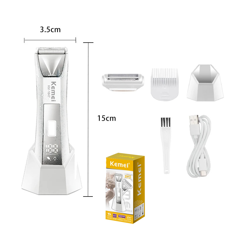 Kemei Groin Hair Trimmer for M - Women Accessories Clearance ulasan dan harga