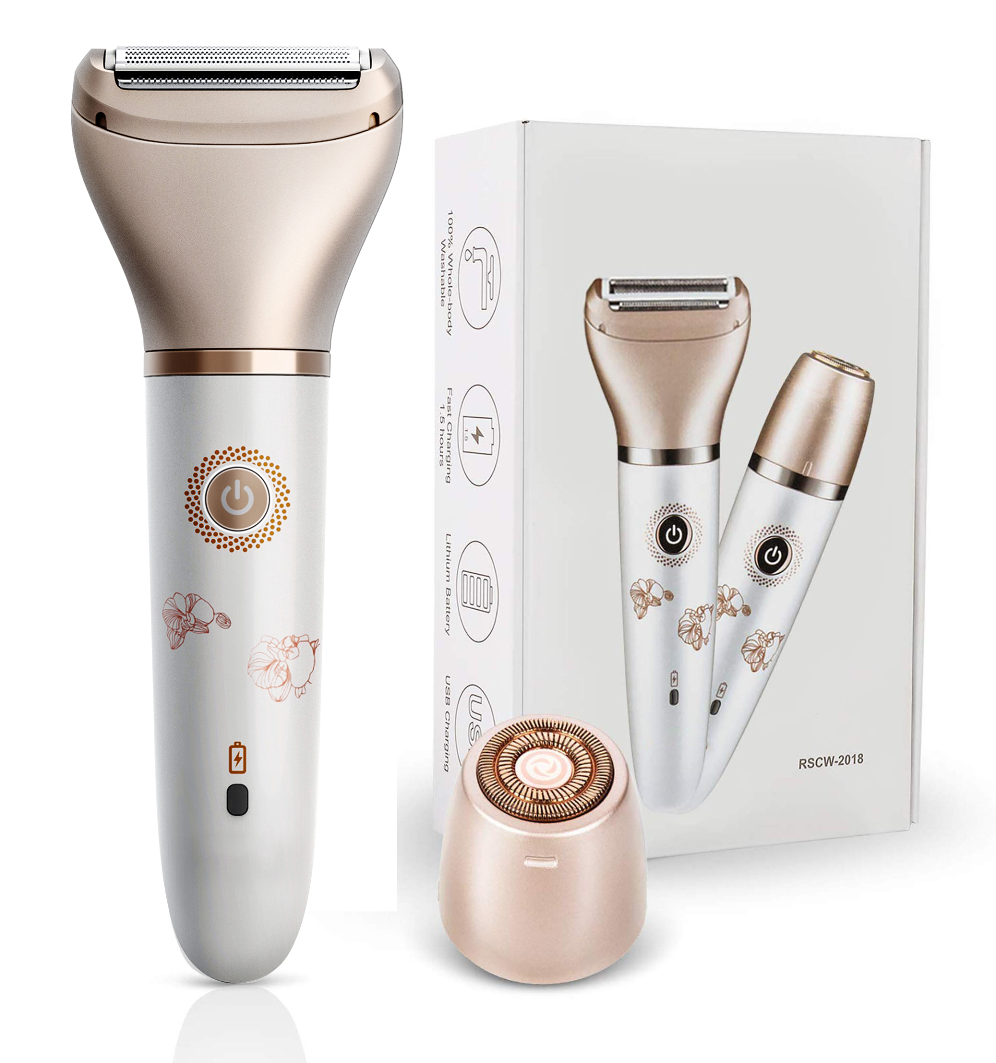 Hatteker 2 in 1 Epilator for W - Women Accessories Clearance ulasan dan harga