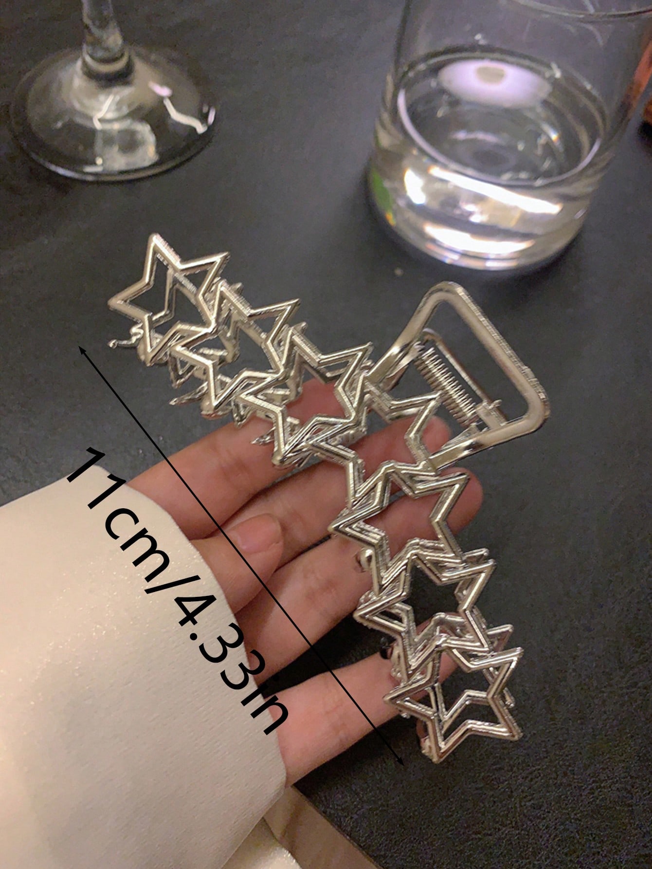 1pc Silver Metal Alloy Pentagr - Women'S Accessories Accessorize ulasan dan harga