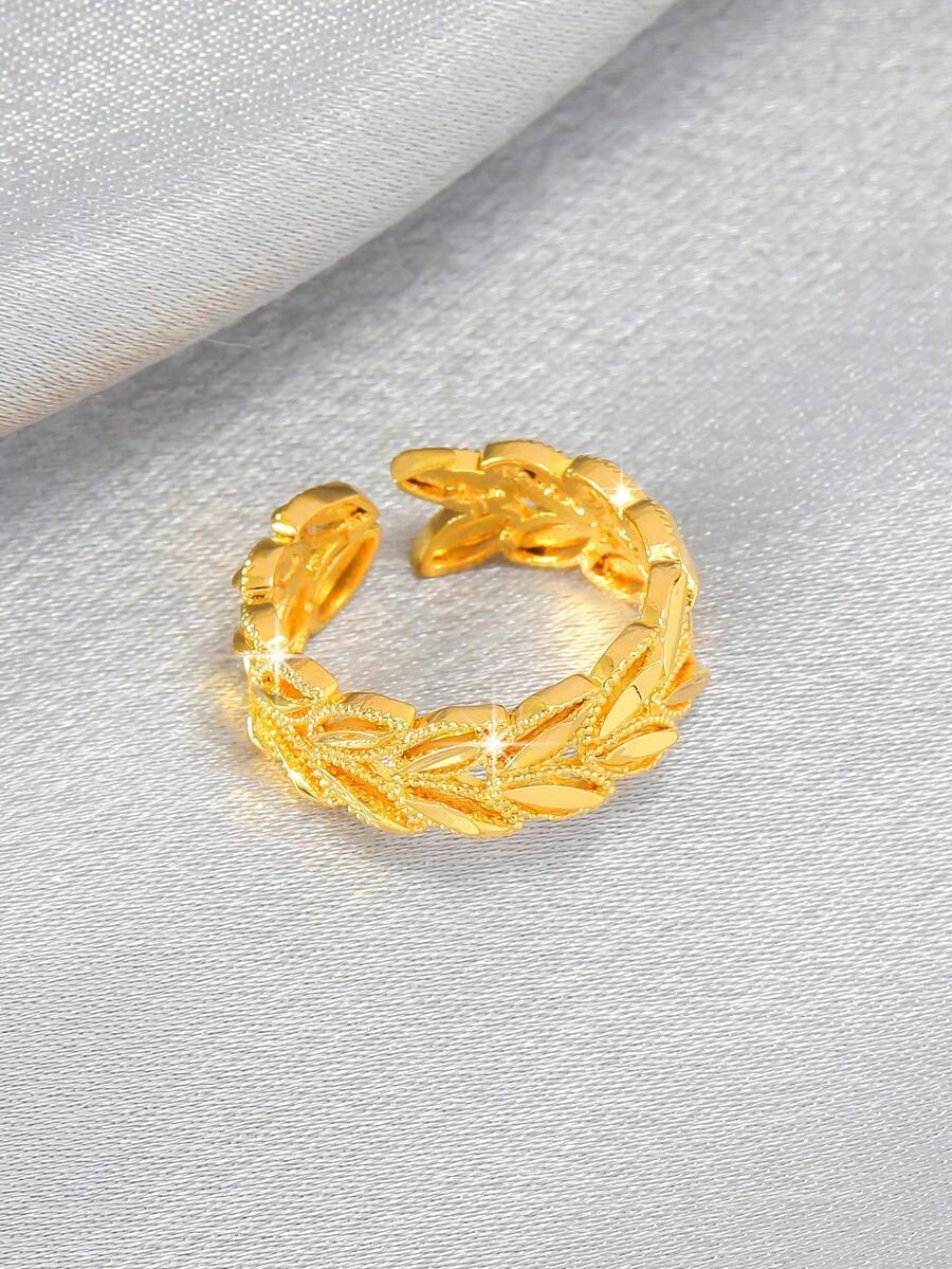 Elegant Hollow Leaf And Wheat  - Women'S Accessories To Wear With Watch ulasan dan harga