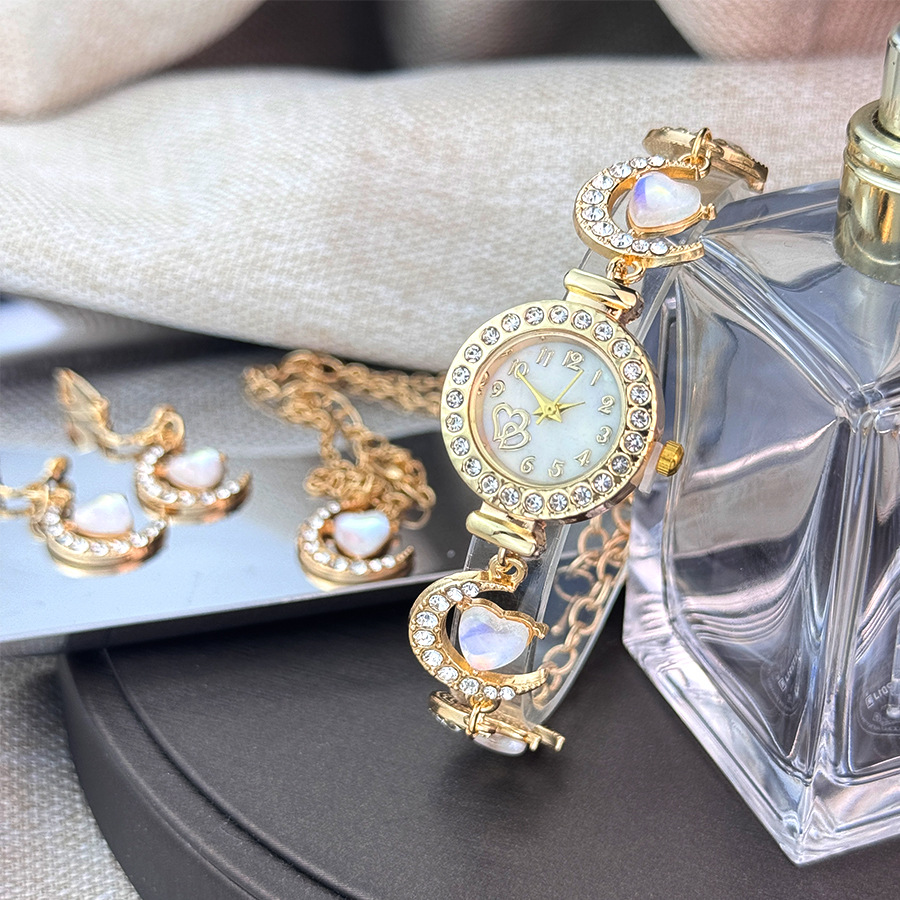 3pcs/set Vintage Love Moon Jew - Women'S Accessories To Wear With Watch ulasan dan harga