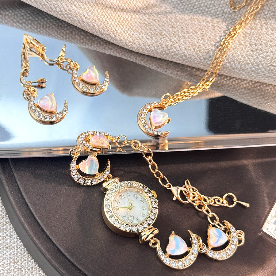 3pcs/set Vintage Love Moon Jew - Women'S Accessories To Wear With Watch ulasan dan harga