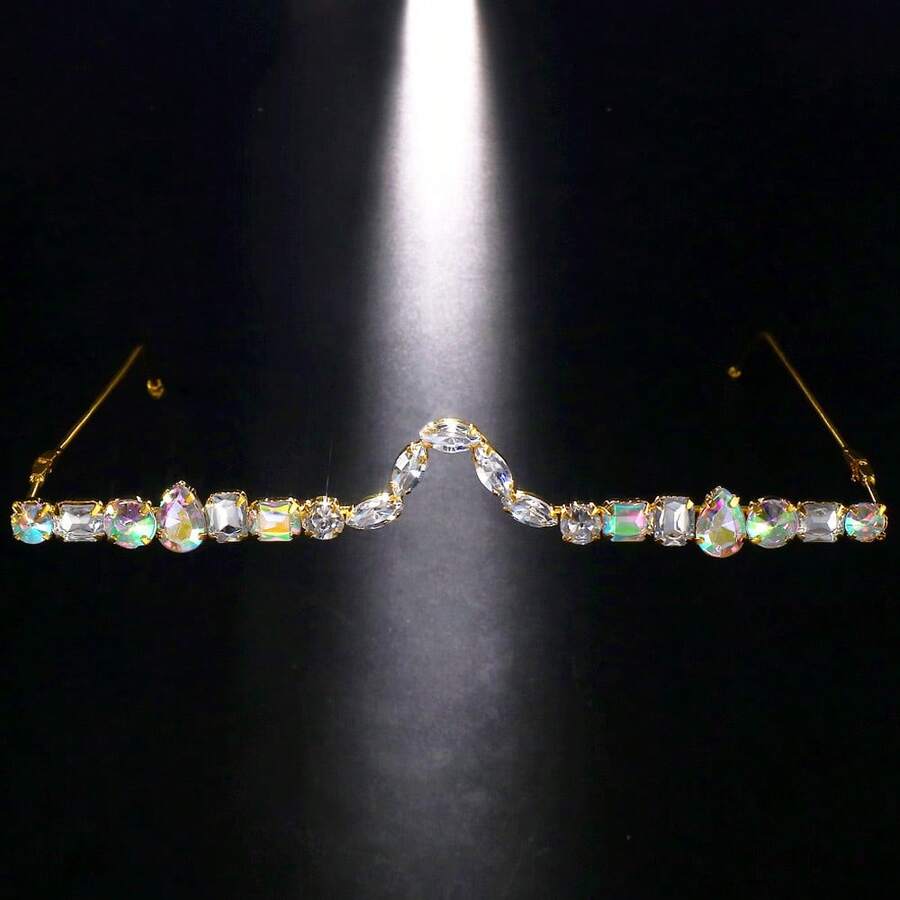 Crystal Rhinestone Face Decora - Women'S Accessories To Wear With Watch ulasan dan harga