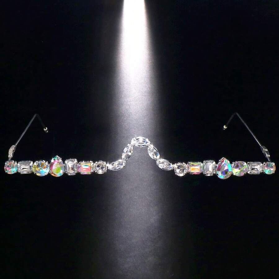 Crystal Rhinestone Face Decora - Women'S Accessories To Wear With Watch ulasan dan harga
