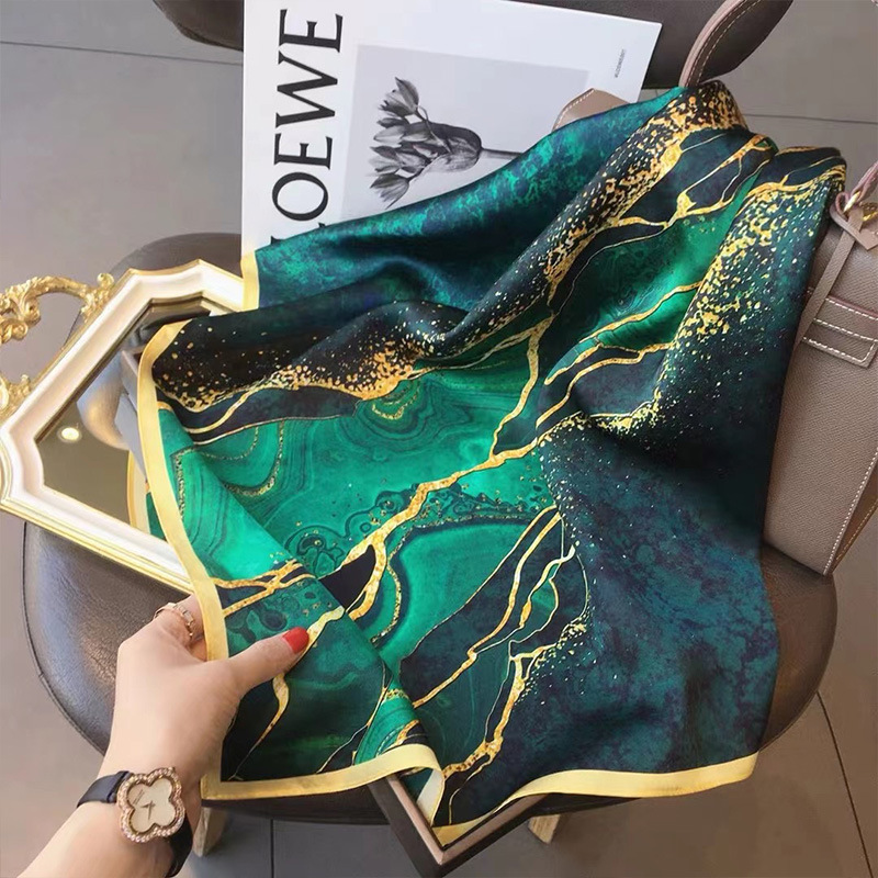 70x70cm Women Scarf Silk Feeli - Women Accessories Brands ulasan dan harga