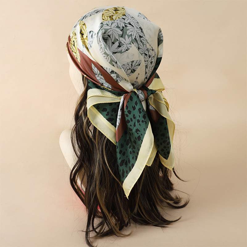 70x70cm Women Scarf Silk Feeli - Women Accessories Brands ulasan dan harga
