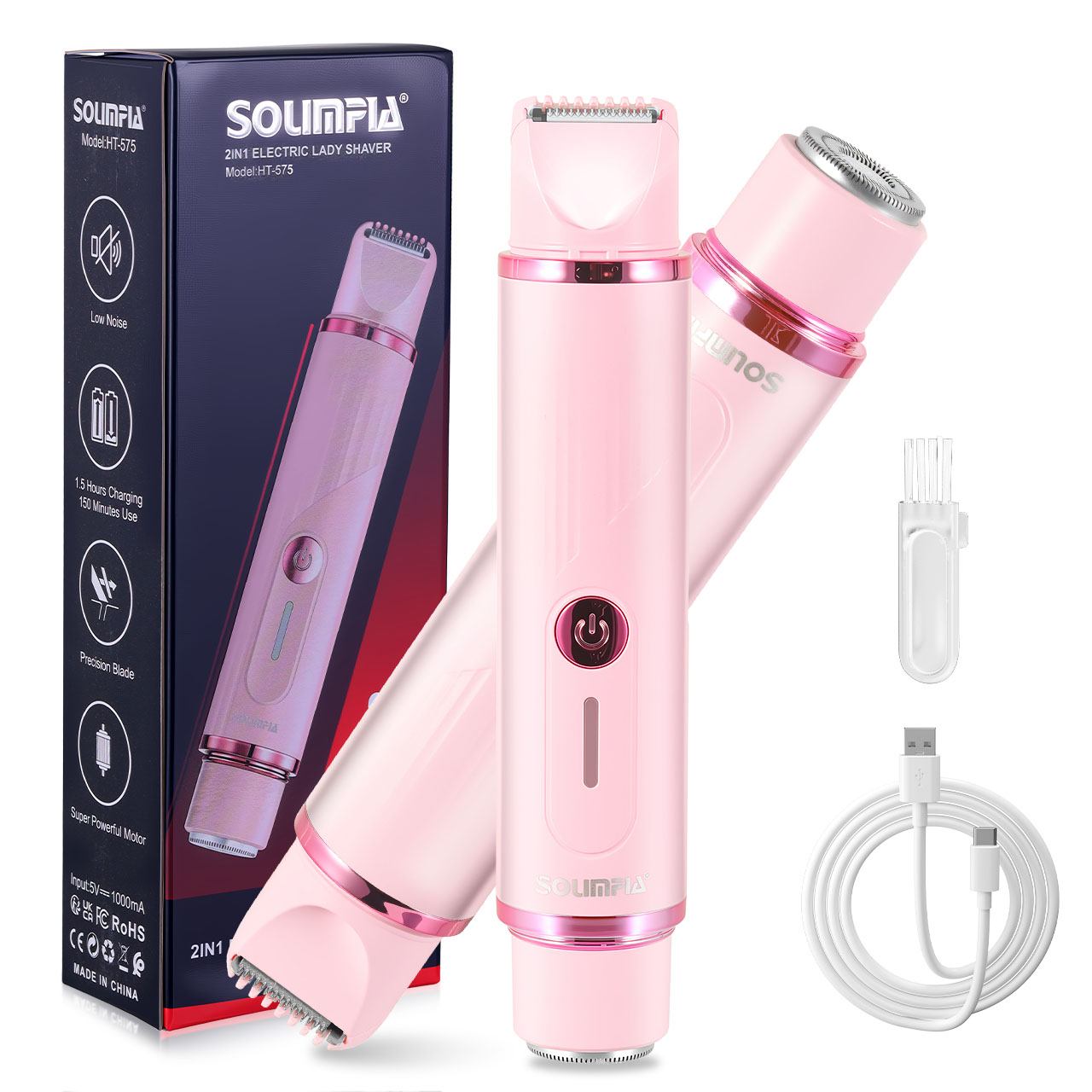 Solimpia Electric Hair Remover - Women Accessories Clearance ulasan dan harga