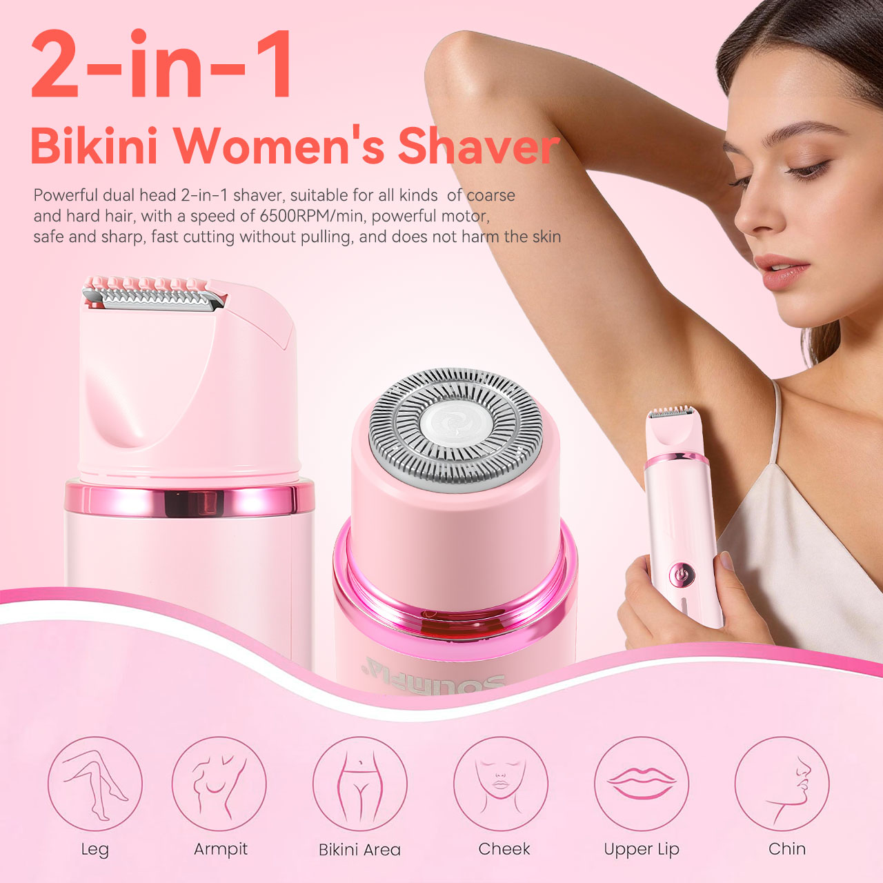 Solimpia Electric Hair Remover - Women Accessories Clearance ulasan dan harga