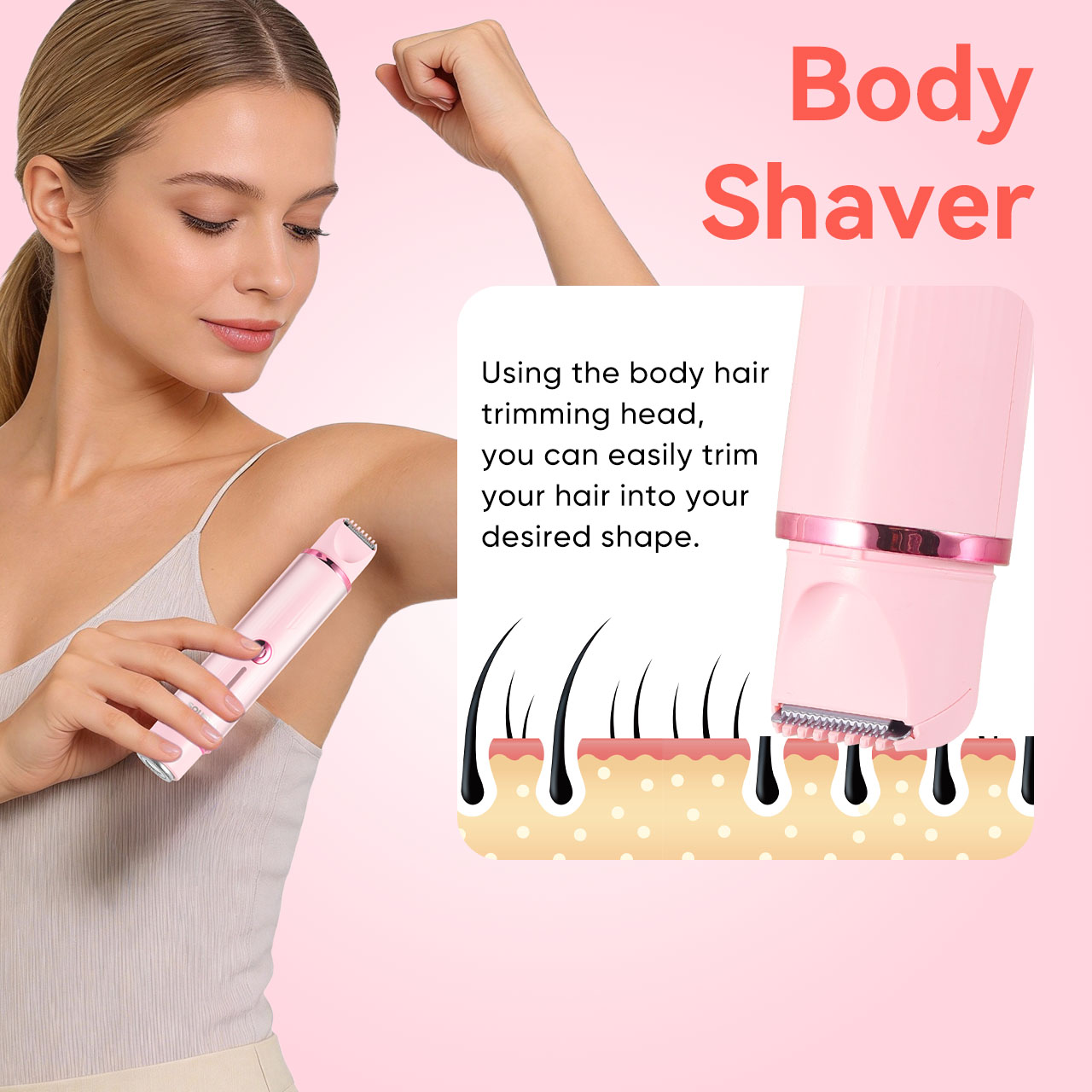 Solimpia Electric Hair Remover - Women Accessories Clearance ulasan dan harga