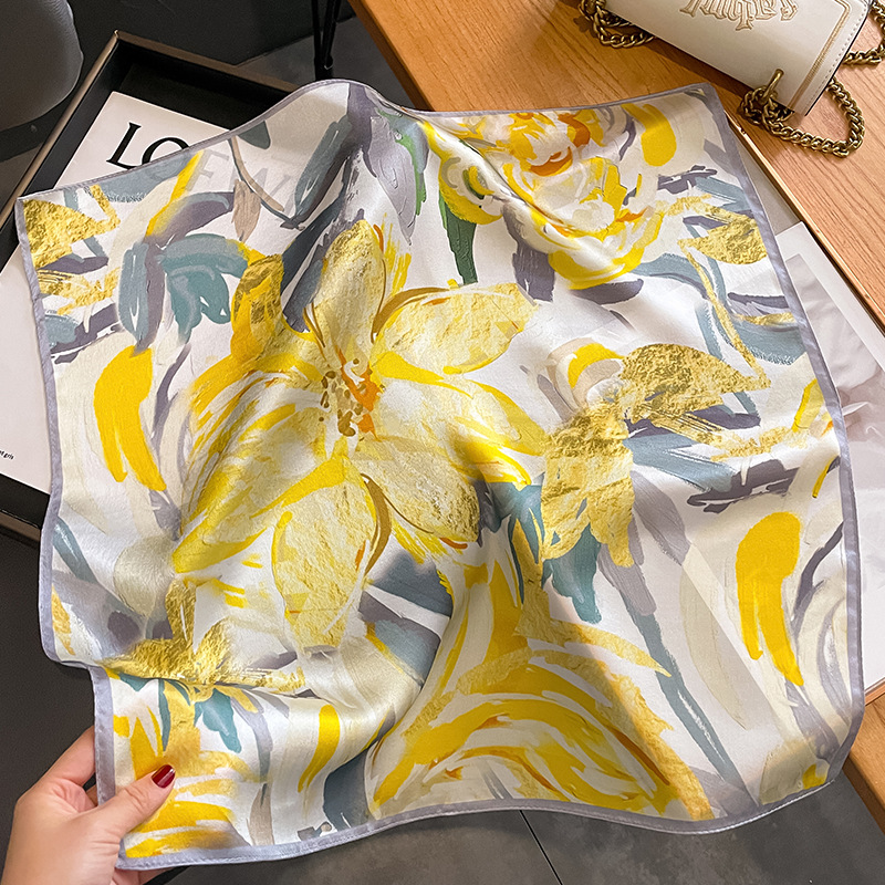 2026 Brand 100% Pure Silk Scar - Women Accessories Brands ulasan dan harga