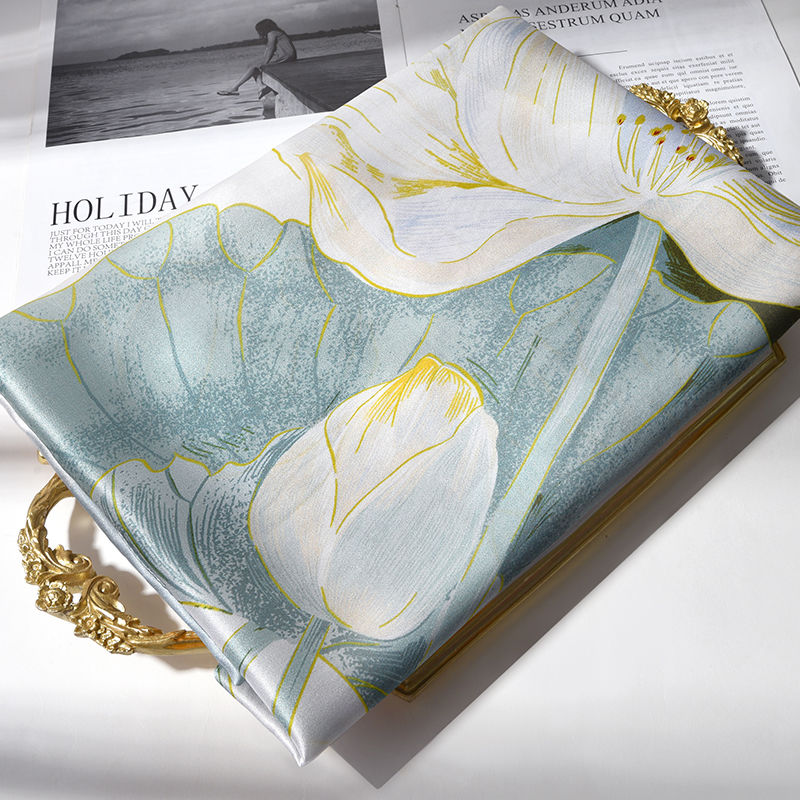 100% Silk Long Scarf Women Lux - Women Accessories Brands ulasan dan harga
