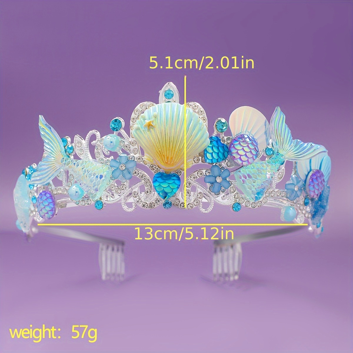 2025 New Mermaid Hair Comb Cro - Women Accessories Gift ulasan dan harga