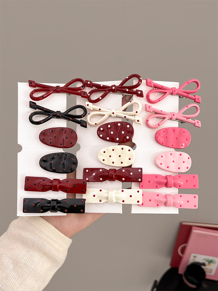 Sweet Cool Polka Dot  Knot Hai - Women Accessories Brands ulasan dan harga